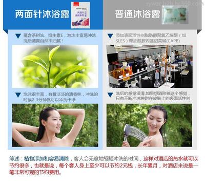 沈阳明健商贸 两面针8ml沐浴露，小瓶装大品质引领酒店客房沐浴新风尚