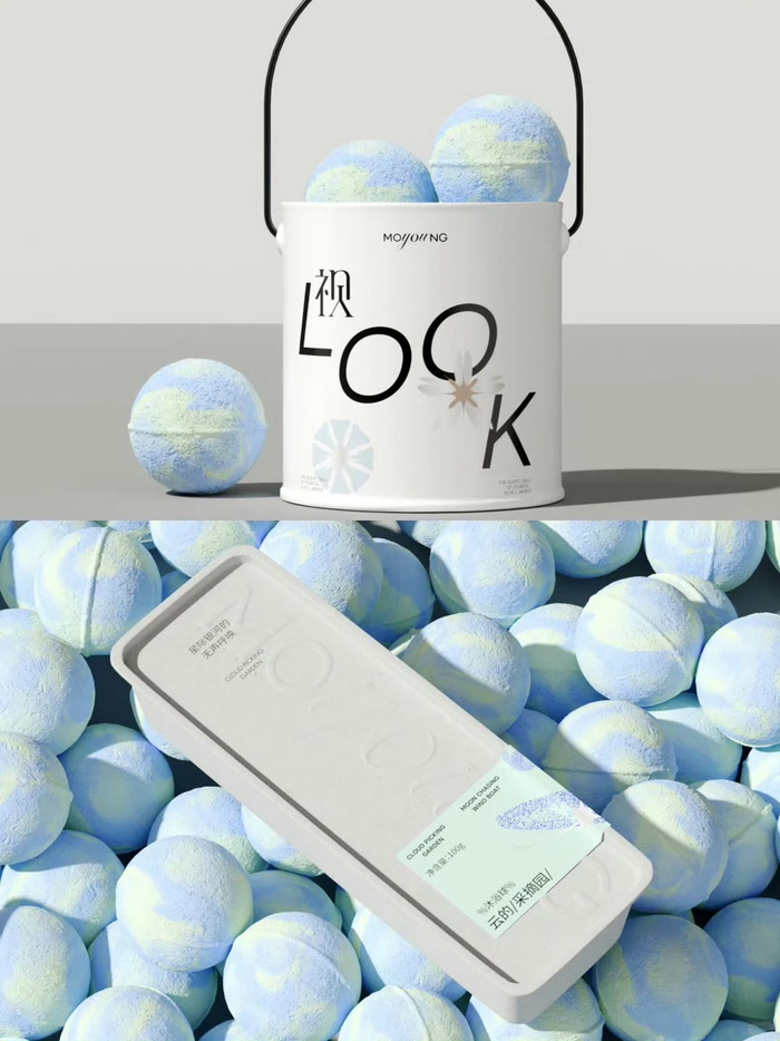 洗护用品品牌沐浴用品类logo设计与vi设计欣赏