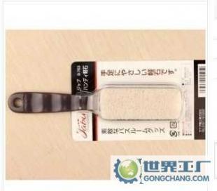 日本进口带柄磨脚石(015950) 浴室里的足部护理专家